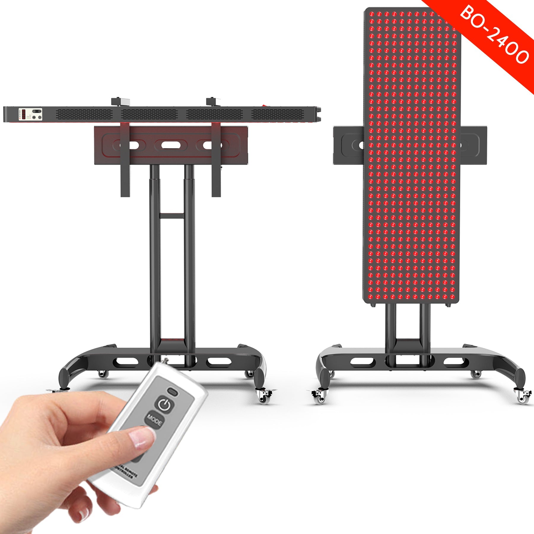 Vita Remote Control Series Professional Red Light Therapy Device with Stand